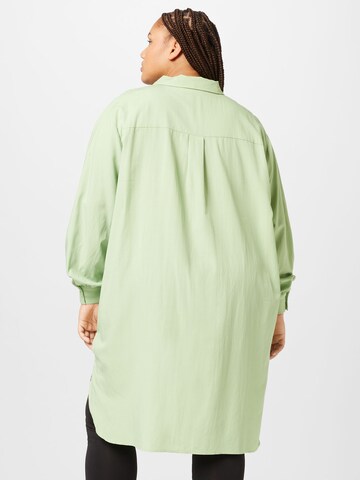 Fransa Curve Blouse 'Vibi' in Groen