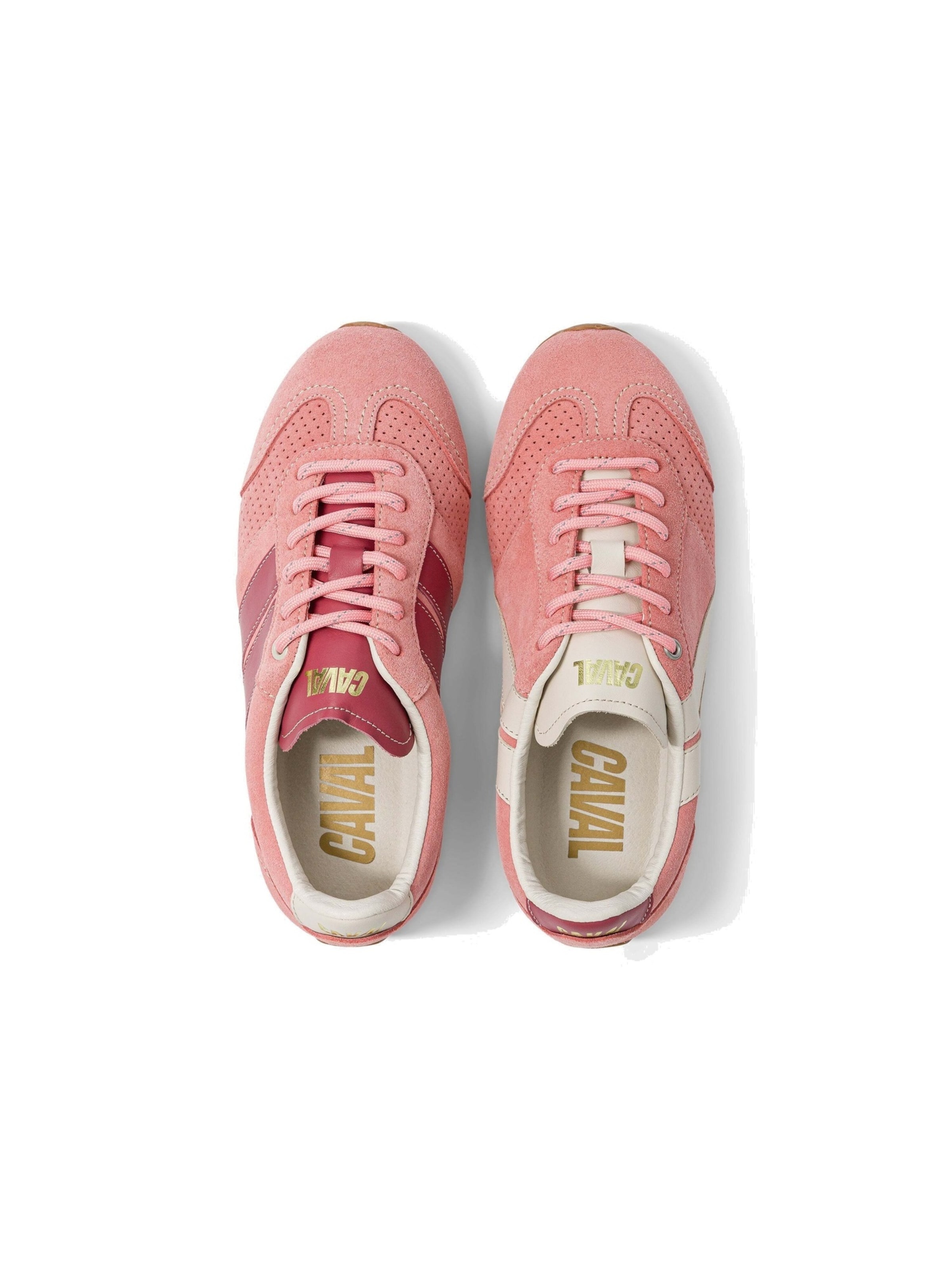 Scarpa stringata ' BALLET ' di Caval in rosa