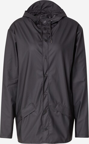 Veste fonctionnelle RAINS en noir : devant