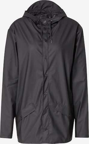 RAINS Performance Jacket in Black: front