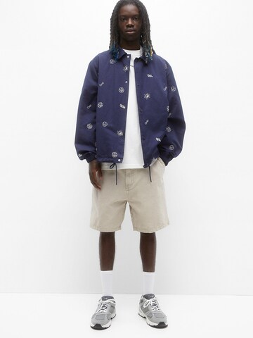 Largi Pantaloni de la Pull&Bear pe bej