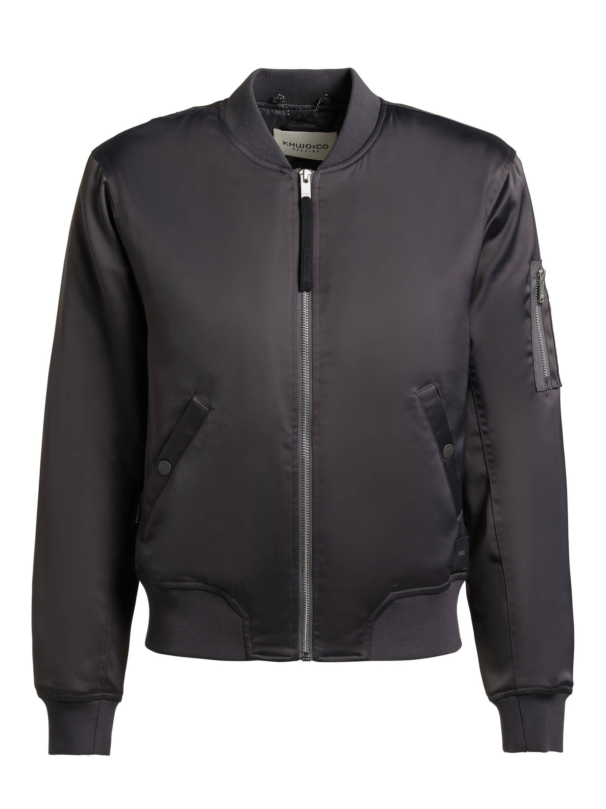 Veste mi-saison 'Beth' khujo en gris : devant