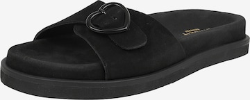 Sandales à lanières ' RILANA ' Crickit en noir : devant