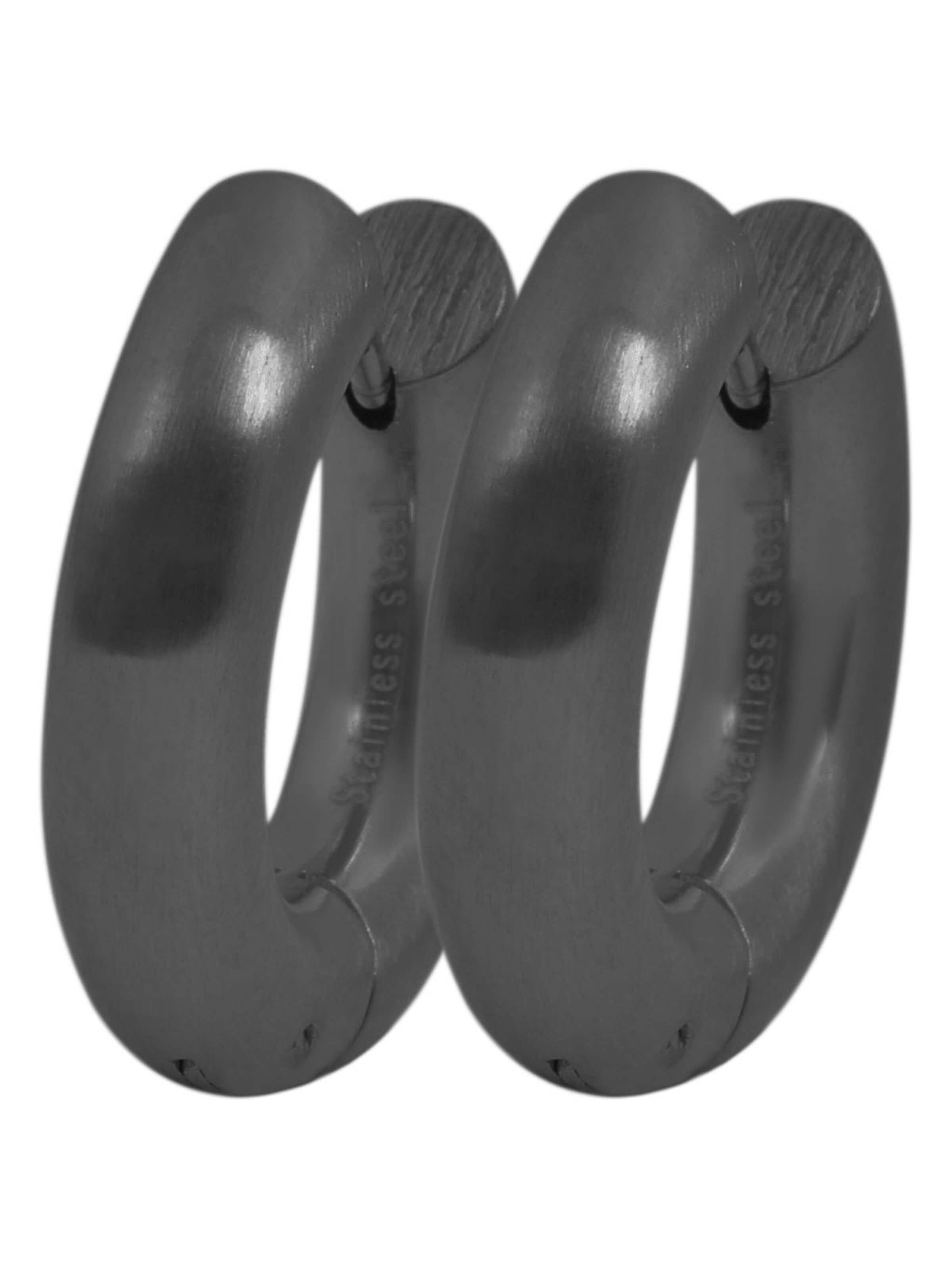 Akzent Earrings 'Salita, langlebig' in Black: front