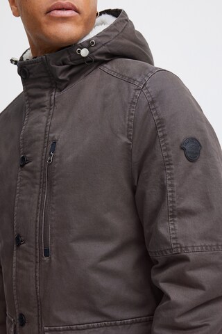 INDICODE JEANS Winter Jacket 'Hempe' in Grey