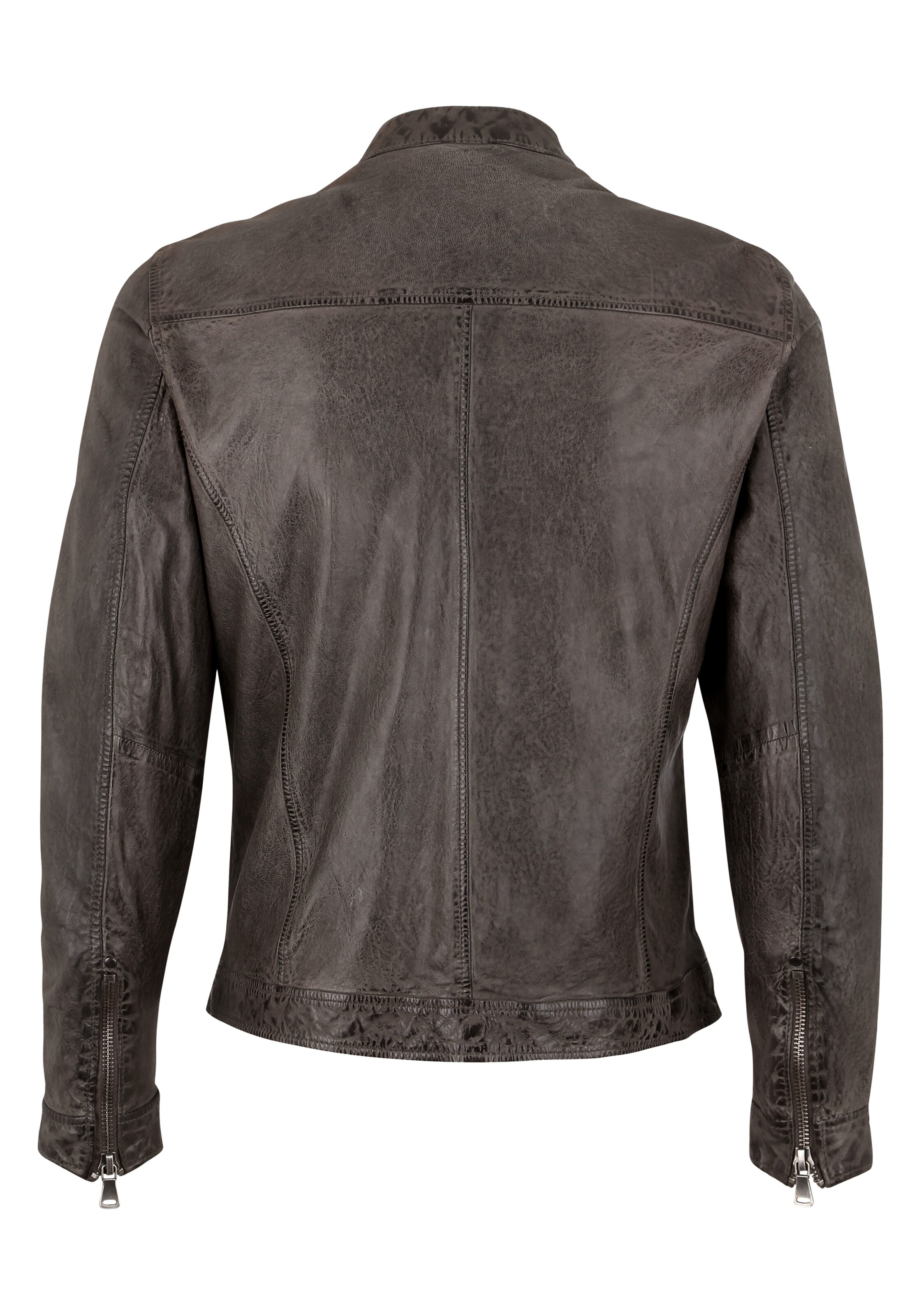 CAPITANO Lederjacke 'Heath' in Grau