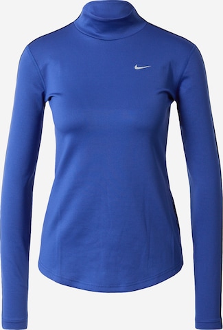 NIKE Sportshirt in Blau: predná strana