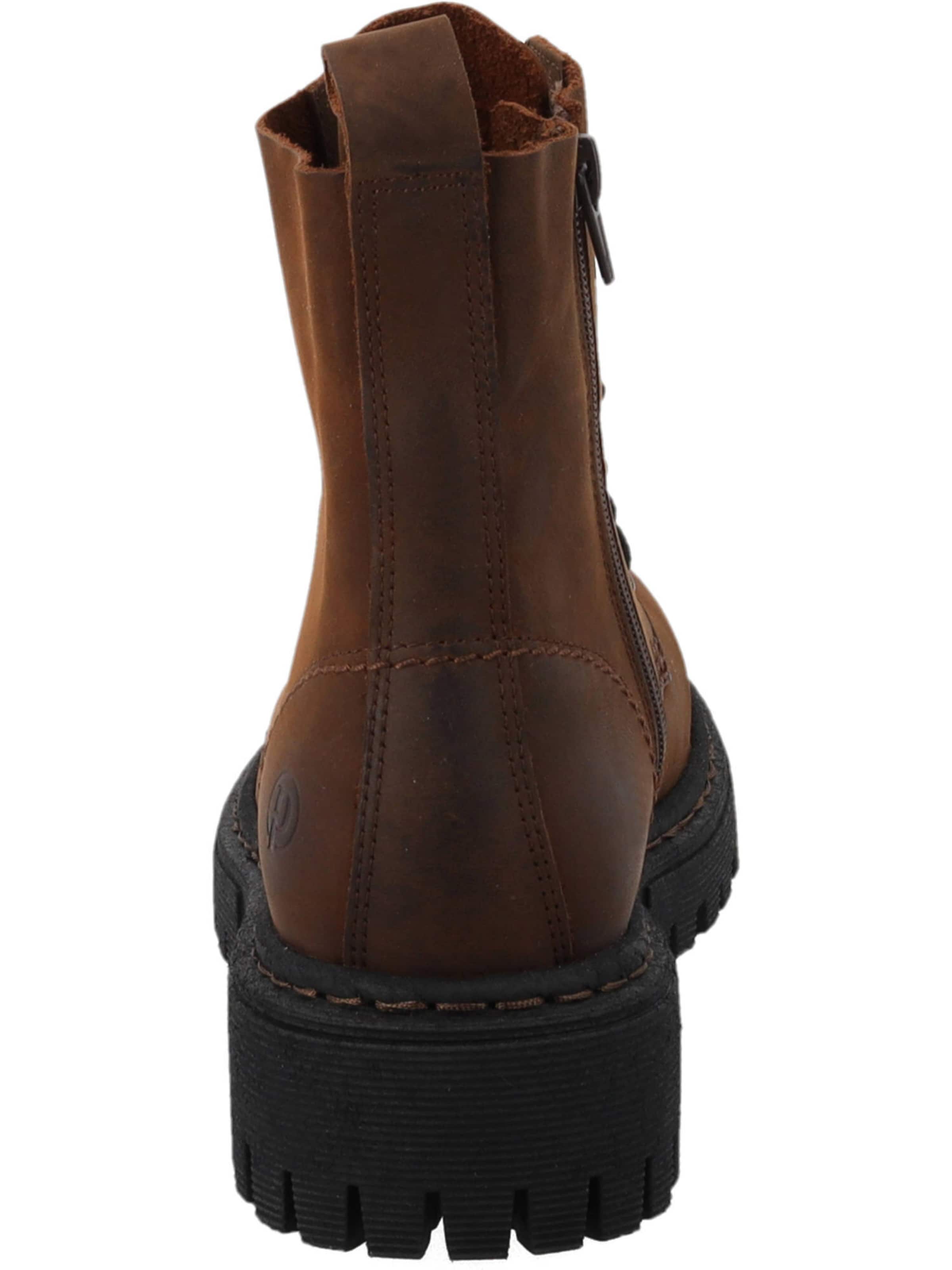 Palado Μποτάκι με κορδόνια 'Pheara' σε καφέ