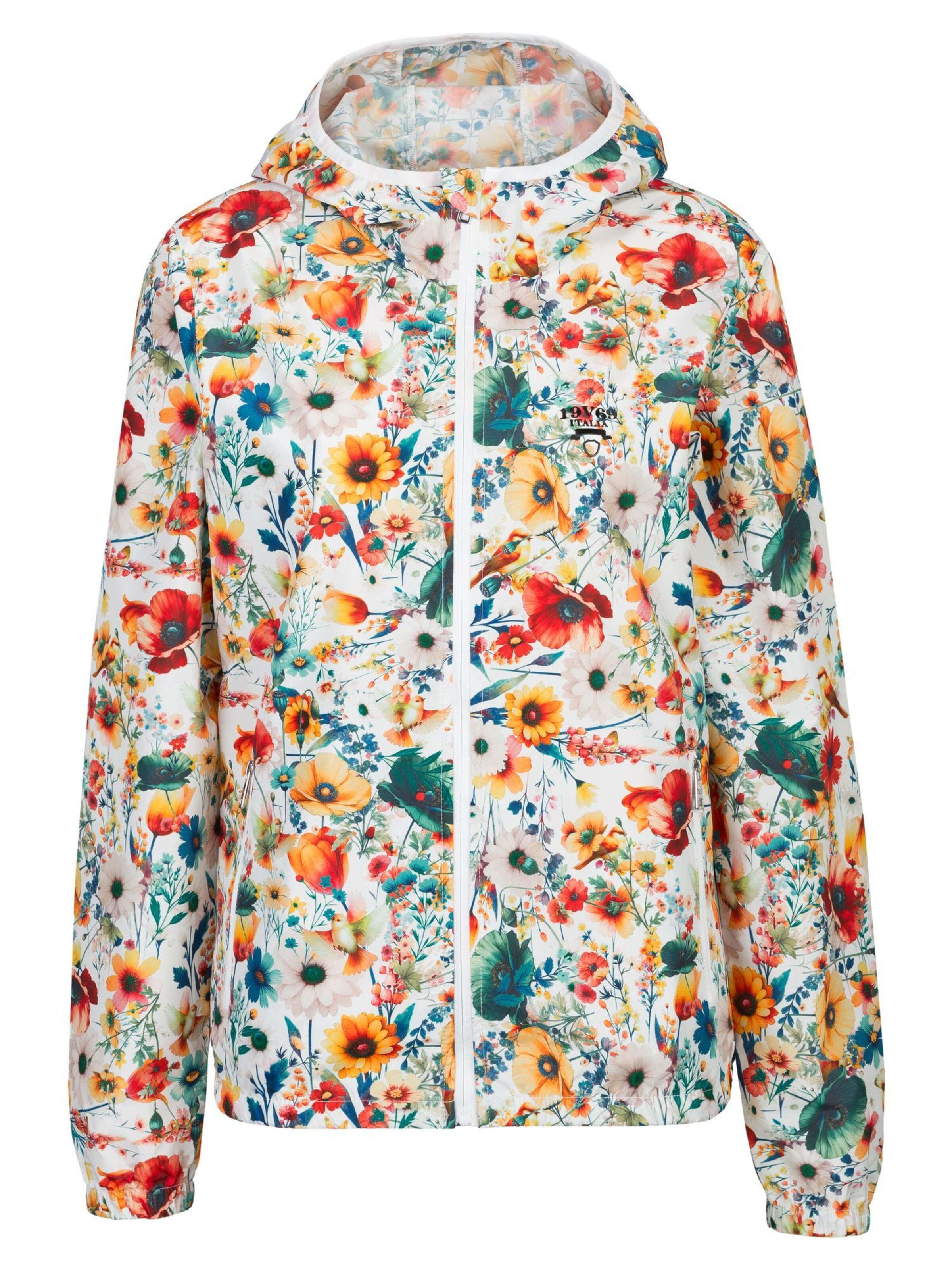 Veste mi-saison 'Carina' 19V69 ITALIA en blanc : devant