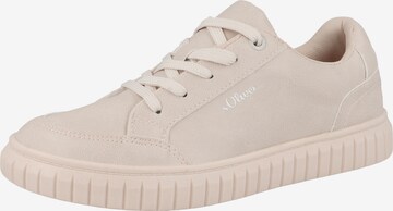 s.Oliver Sneakers in Roze: voorkant