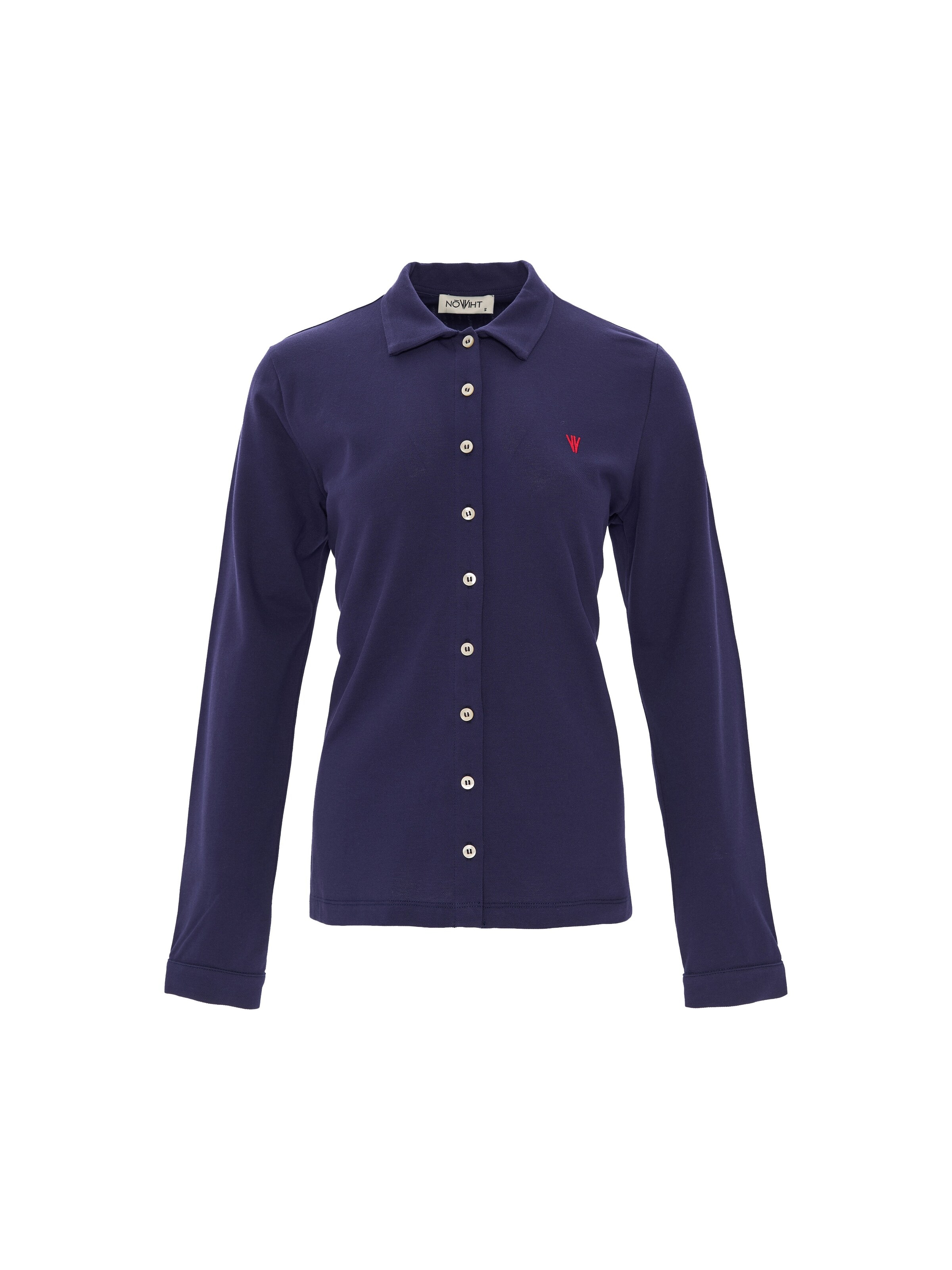 NOWIHT Bluse 'Vivienne' i blå: forside