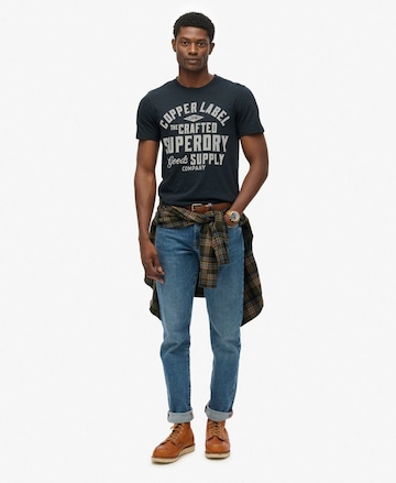 T-Shirt Superdry en bleu