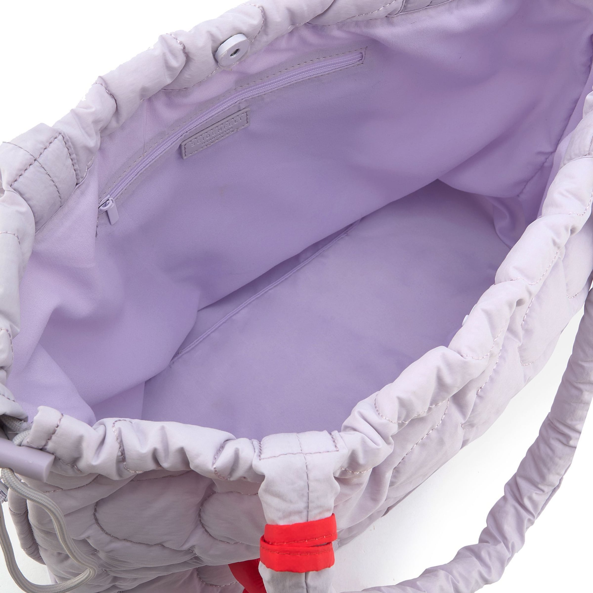 Cabas 'Vaala ' Seidenfelt en violet