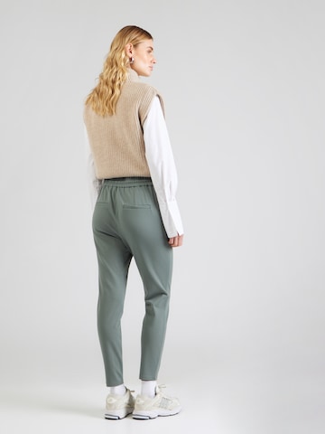 VERO MODA Tapered Laskoshousut 'Eva' värissä vihreä