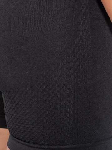 Coupe slim Pantalon de sport 'Amaze Scrunch' Smilodox en noir