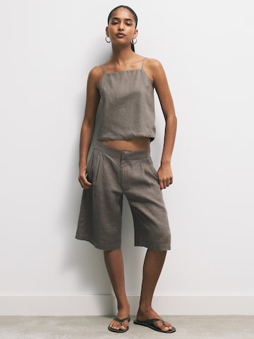 Pull&Bear Top in Grau