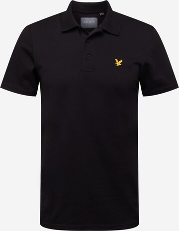 Lyle & Scott Poloshirt in Schwarz: predná strana