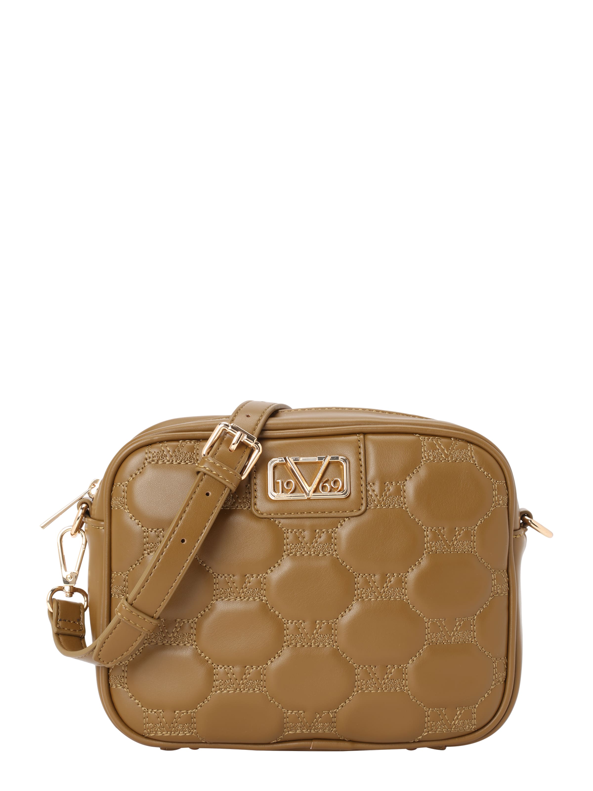 19V69 ITALIA Axelremsväska 'Amelie' i brun: framsida