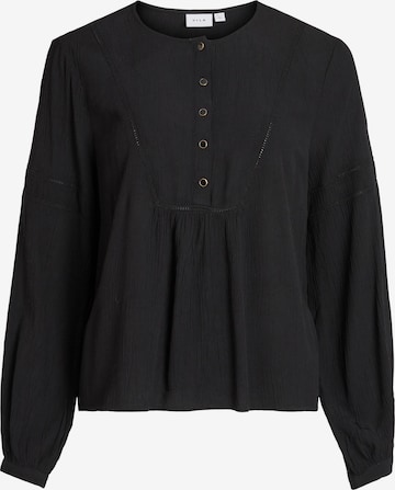 VILA - Blusa 'Theo' en negro: frente