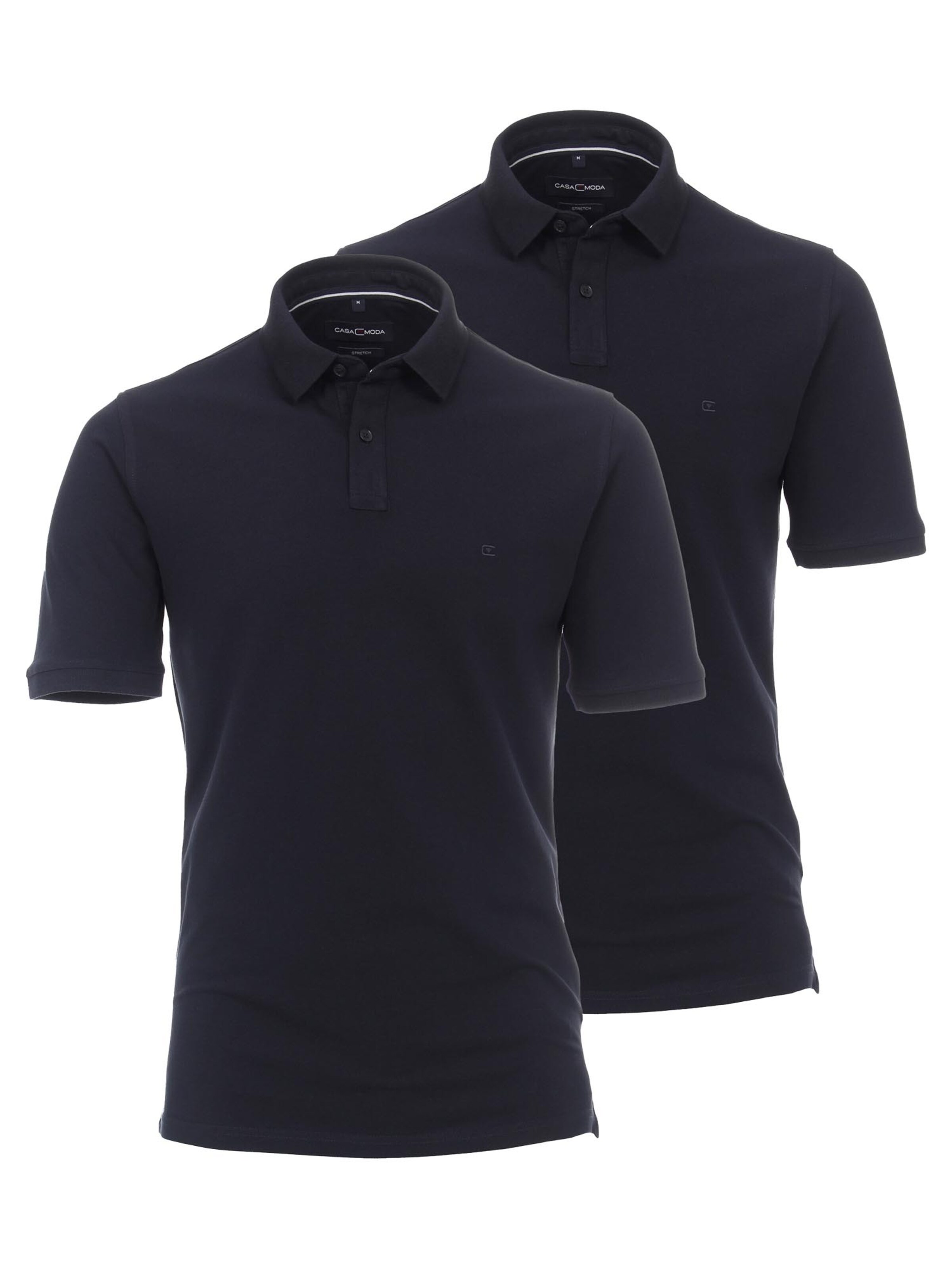 CASAMODA Shirt 'Basic' in Blue: front