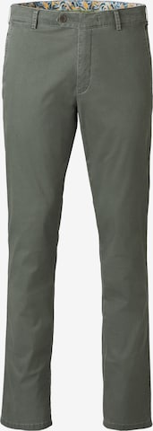 MEYER Chino Pants 'Roma' in Green: front