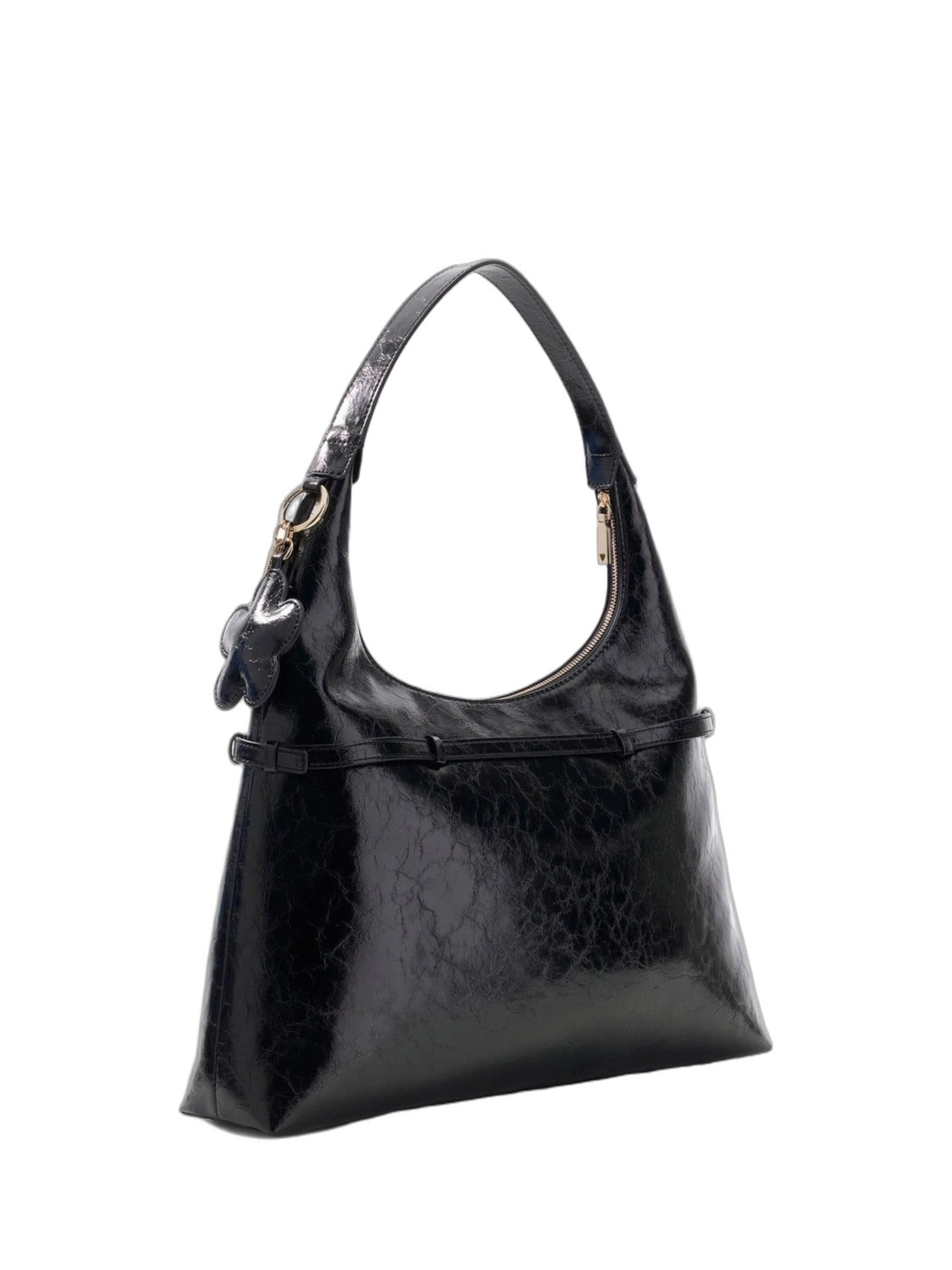 GUESSTorba za na rame 'Guess Sac Hobo Taylor Black' - crna boja