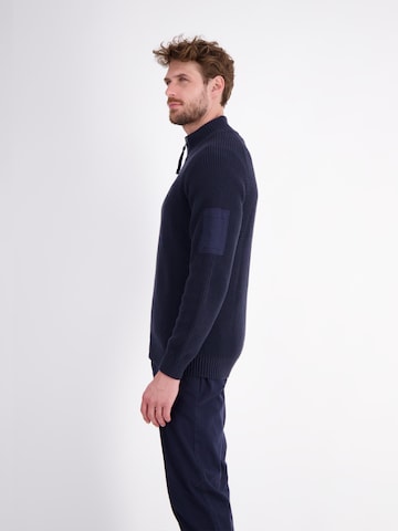 LERROS Gebreid vest in Blauw