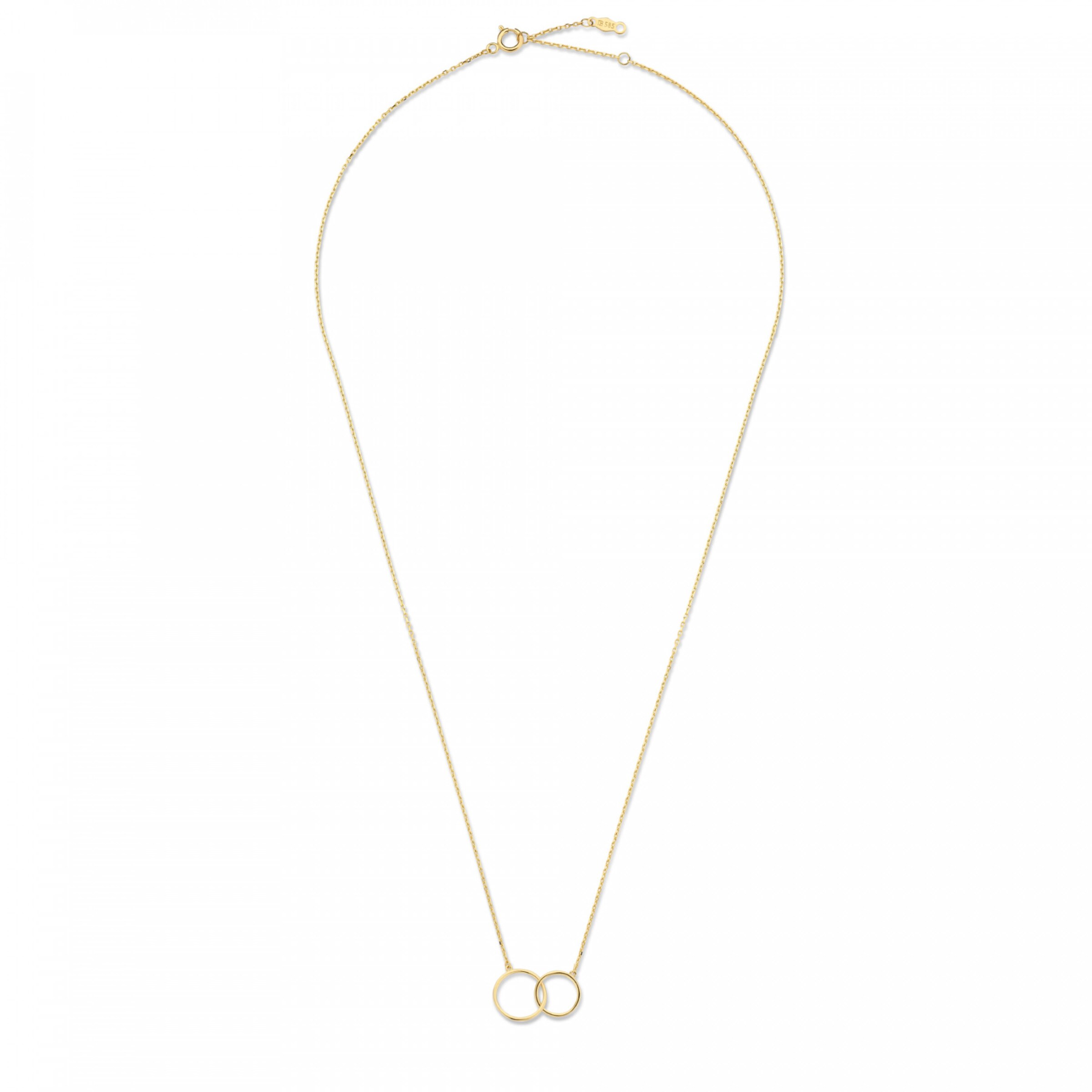 Isabel Bernard Kette in Gold: Vorderseite