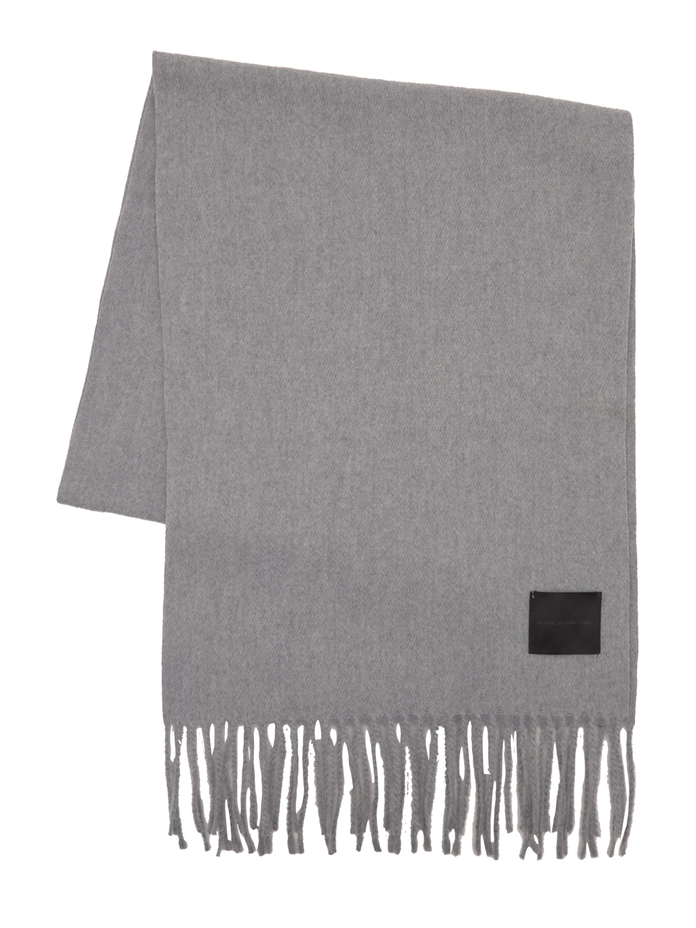 Pull&Bear Scarf in Grey: front