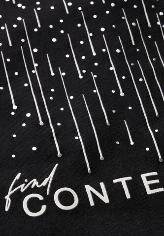 STREET ONE T-Shirt mit Print in Schwarz