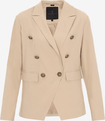 DreiMaster Klassik - Blazer 'Classic' em bege: frente