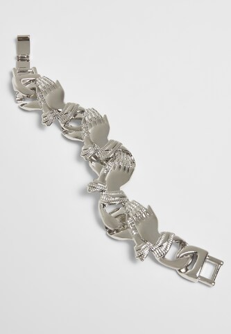 Urban Classics Armband 'Pray' in Silber