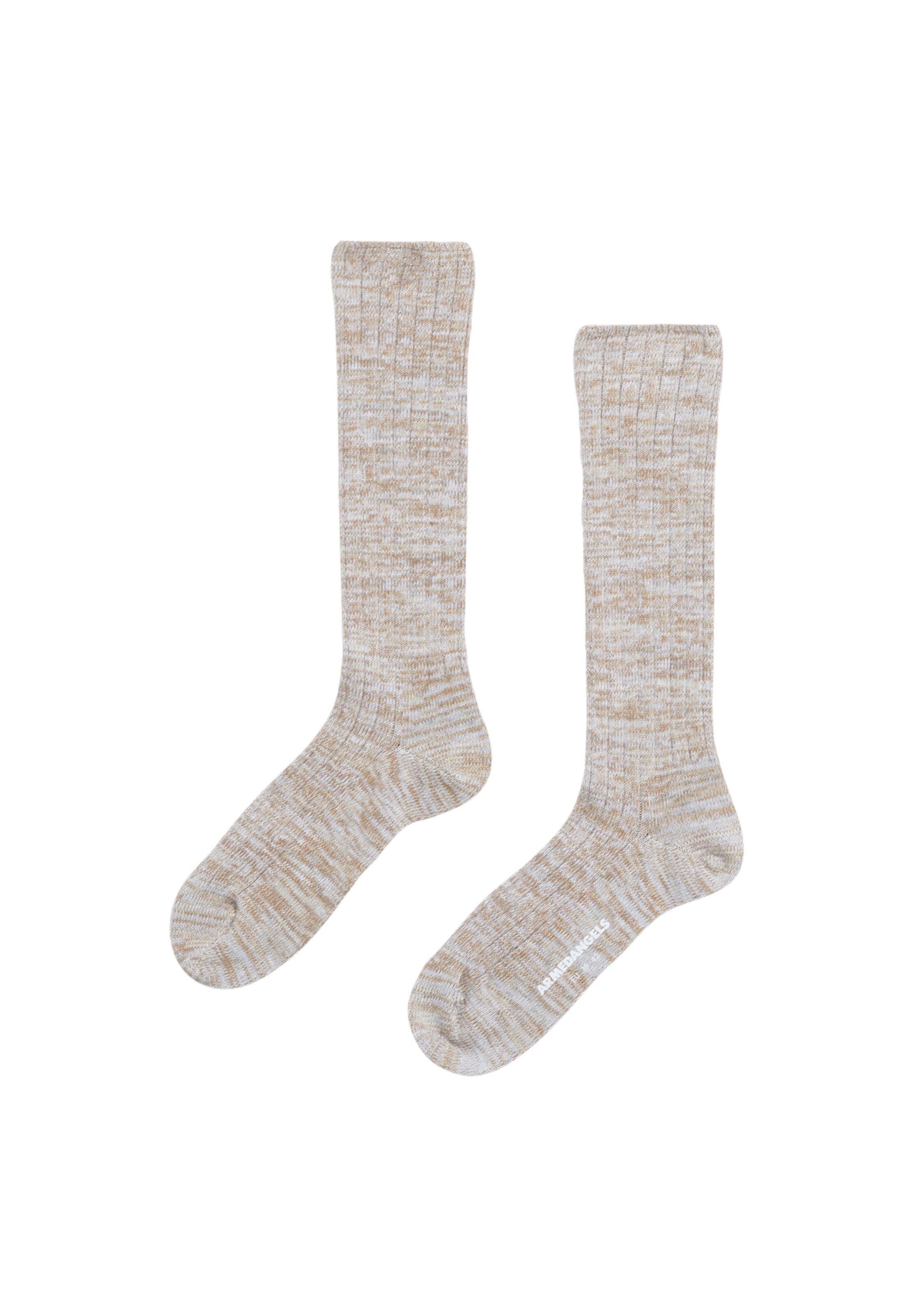ARMEDANGELS Socks 'Kaaino' in Beige: front