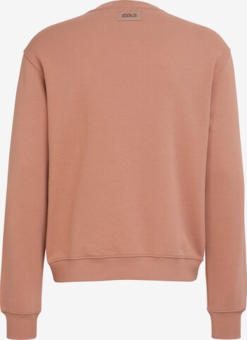 Magdeburg Los Angeles Sweatshirt 'Complicated Heart' in Beige: terug