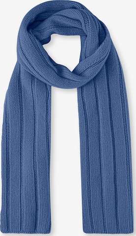 FALKE Scarf 'Pure' in Blue: front