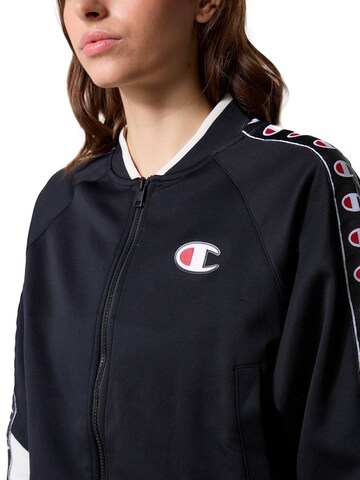 Champion Bluza rozpinana 'FULL ZIP' w kolorze czarny