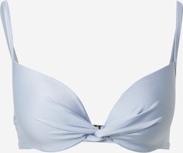 Hunkemöller Bustier Bikinitoppi 'Honolulu' värissä sininen: etupuoli