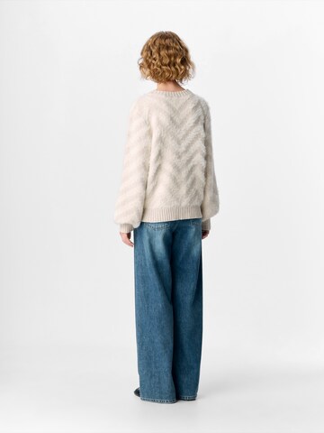 Pull-over 'OBJHOLLOW' OBJECT en beige