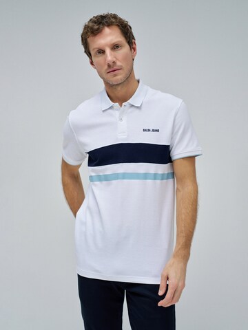Salsa Jeans Shirt in Wit: voorkant