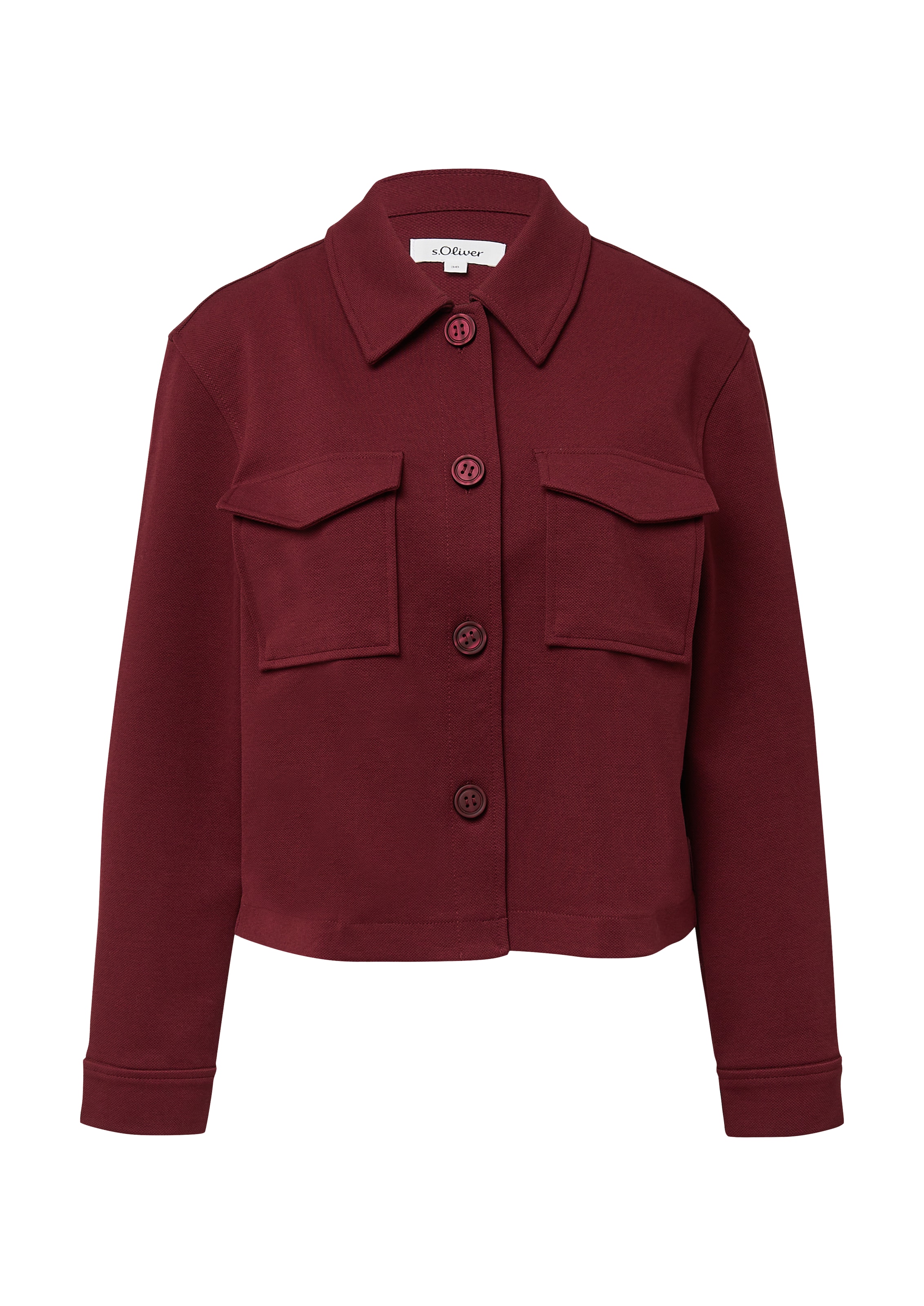 s.OliverPrijelazna jakna - crvena boja: prednji dio