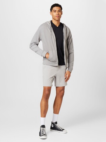 HOLLISTER Zip-Up Hoodie in Grey