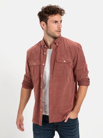 CAMEL ACTIVE Regular Fit Hemd in Rot: Vorderseite