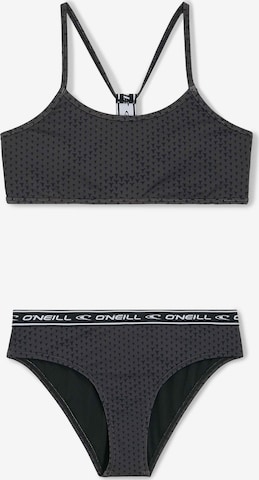 O'NEILL Bustier Bikini in Schwarz: predná strana