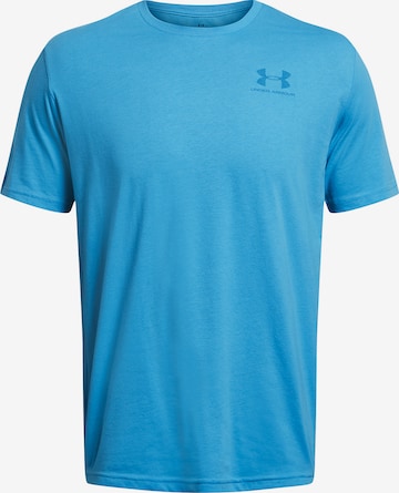 UNDER ARMOUR Functioneel shirt in Blauw: voorkant