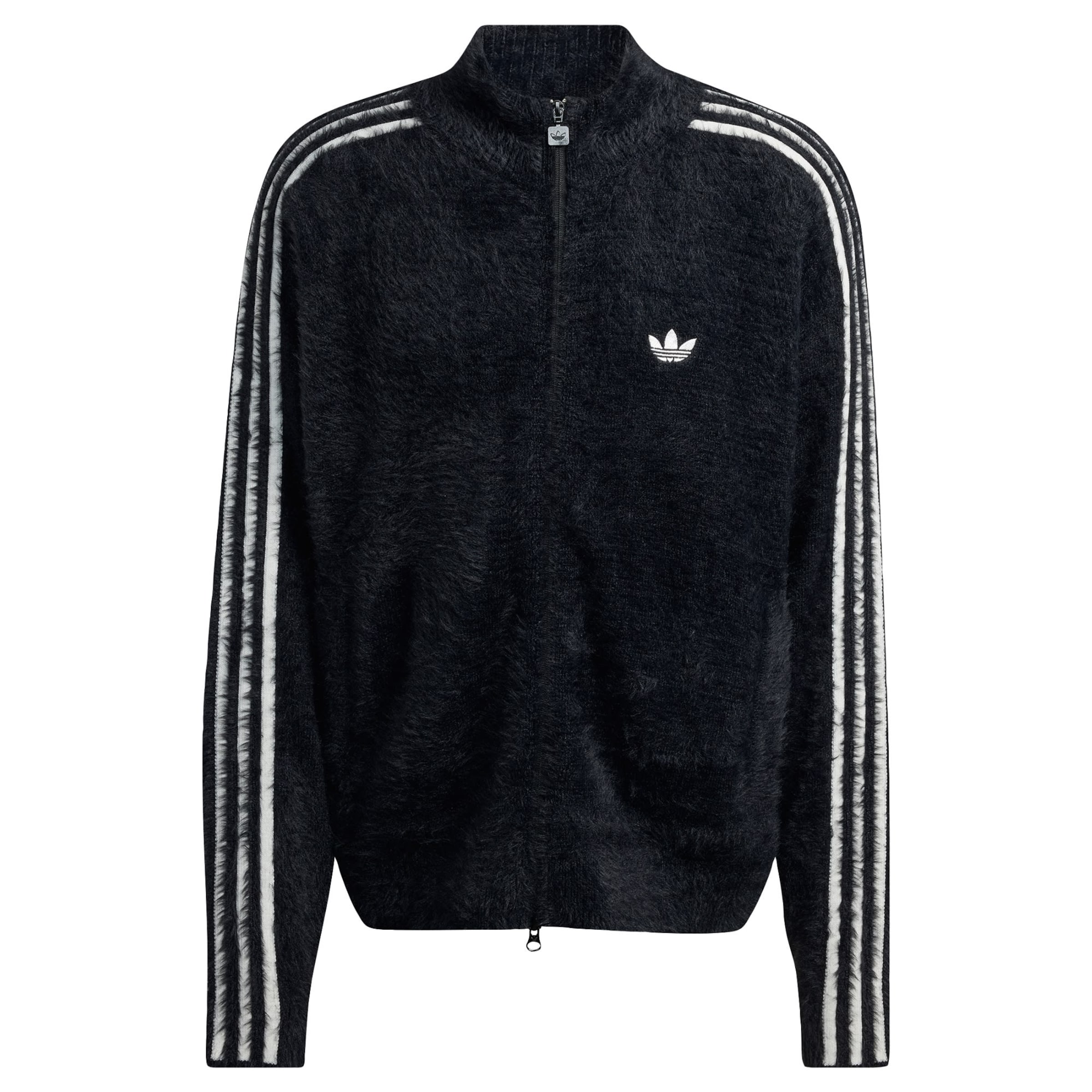 ADIDAS ORIGINALS Strickjacke in Schwarz: Vorderseite
