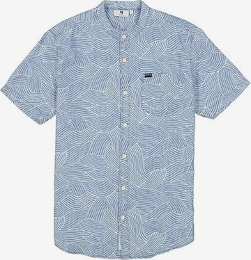 GARCIA Regular fit Button Up Shirt in Blue: front