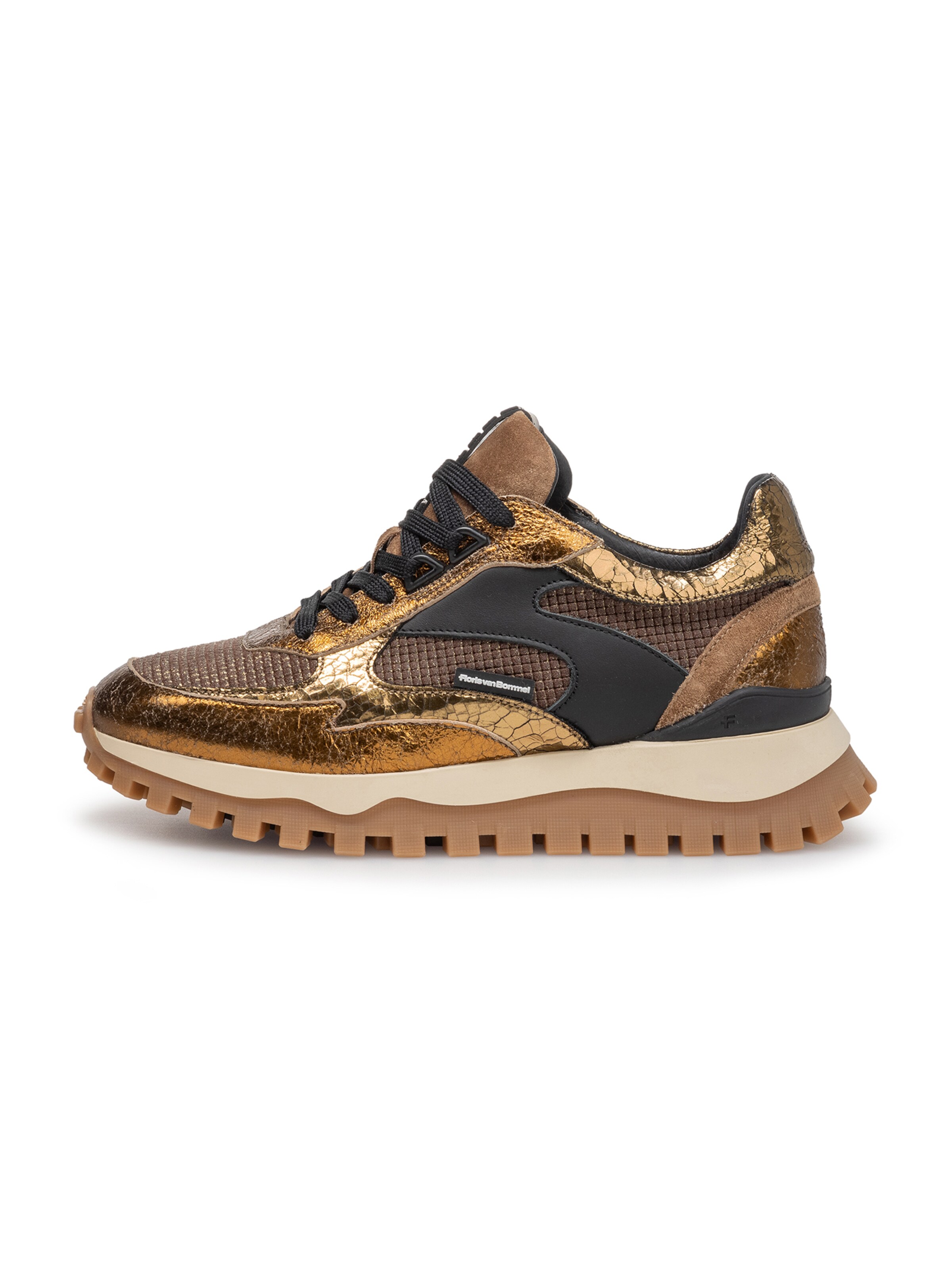 Floris van Bommel Sneakers laag 'Grommi 03' in Goud ABOUT YOU