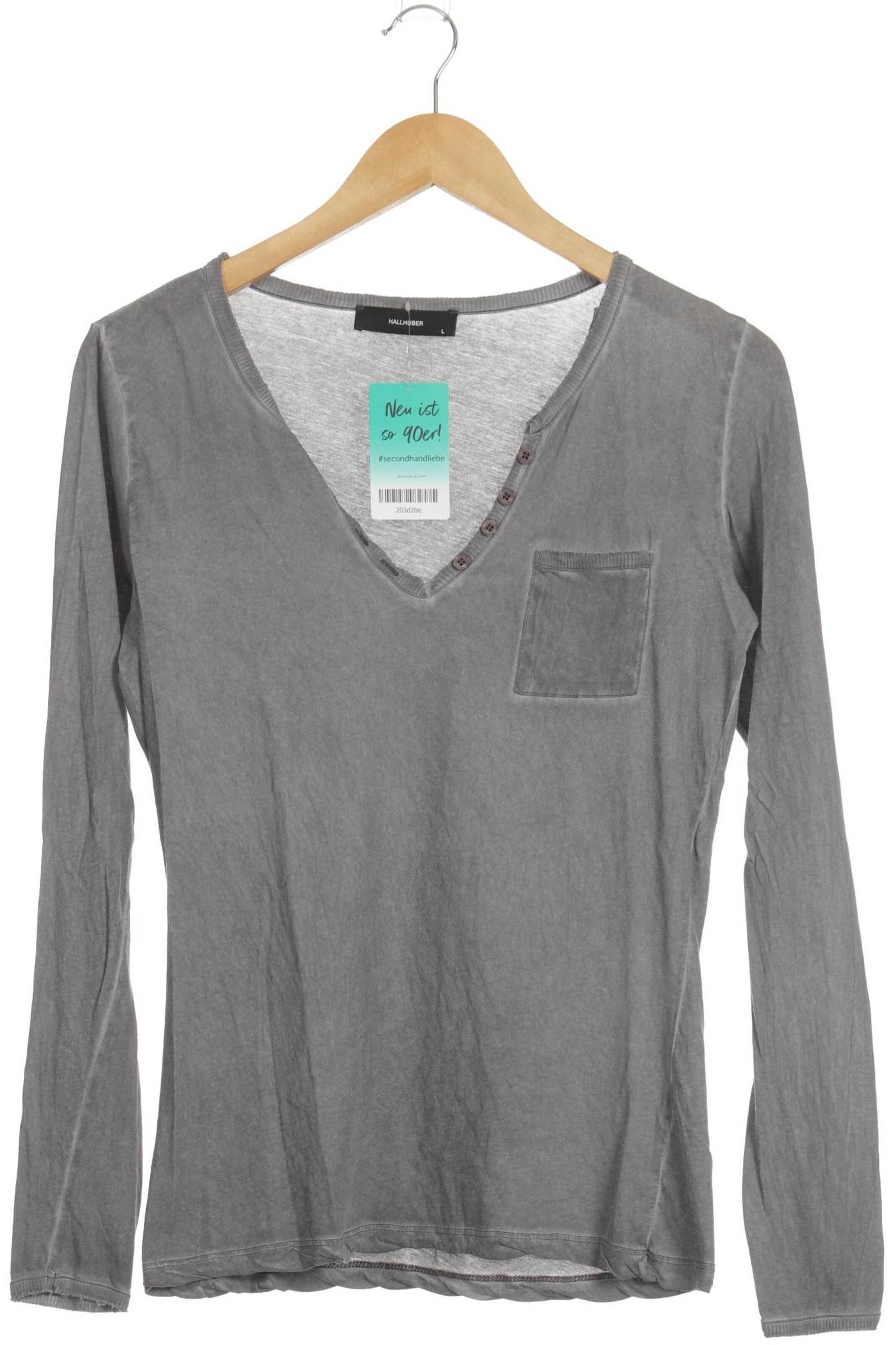 HALLHUBER Top & Shirt in L in Grey: front