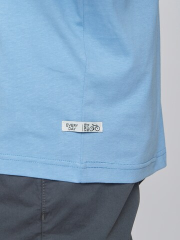 GREENBOMB Shirt 'Bike Pedal' in Blue