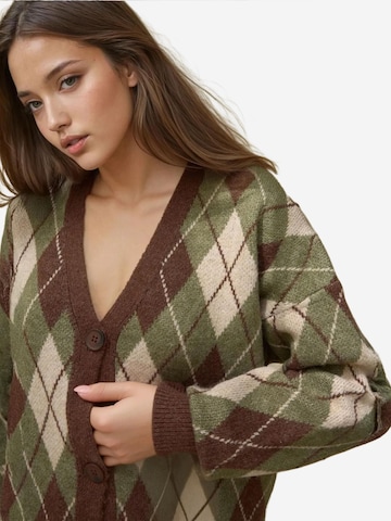 Hiccup Strickjacke in Grün